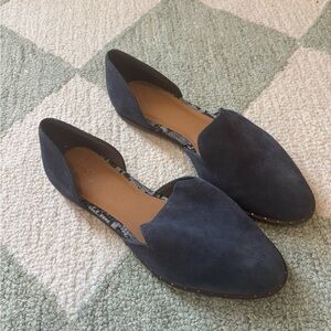 Crown vintage blue Suede Flats